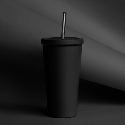 Amazing Grace Christian Insulated 20oz Tumbler with a straw - ClaimedbyGodDesigns