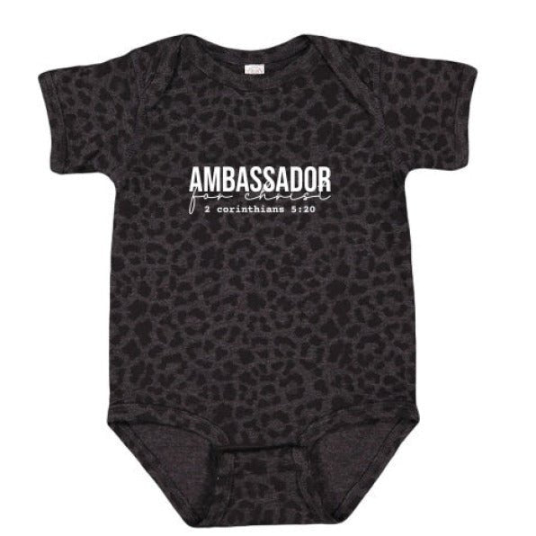 Ambassador For Him Christian Baby Jumpsuit - ClaimedbyGodDesigns
