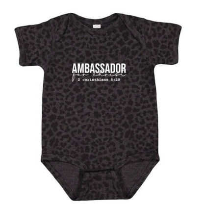 Ambassador For Him Christian Baby Jumpsuit - ClaimedbyGodDesigns