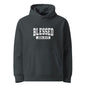 BLESSED Unisex Essential Organic Hooded Sweatshirt - ClaimedbyGodDesigns