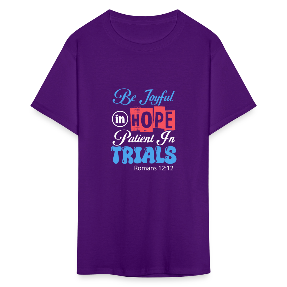 Be Joyful Christian Unisex Classic T-Shirt - ClaimedbyGodDesigns