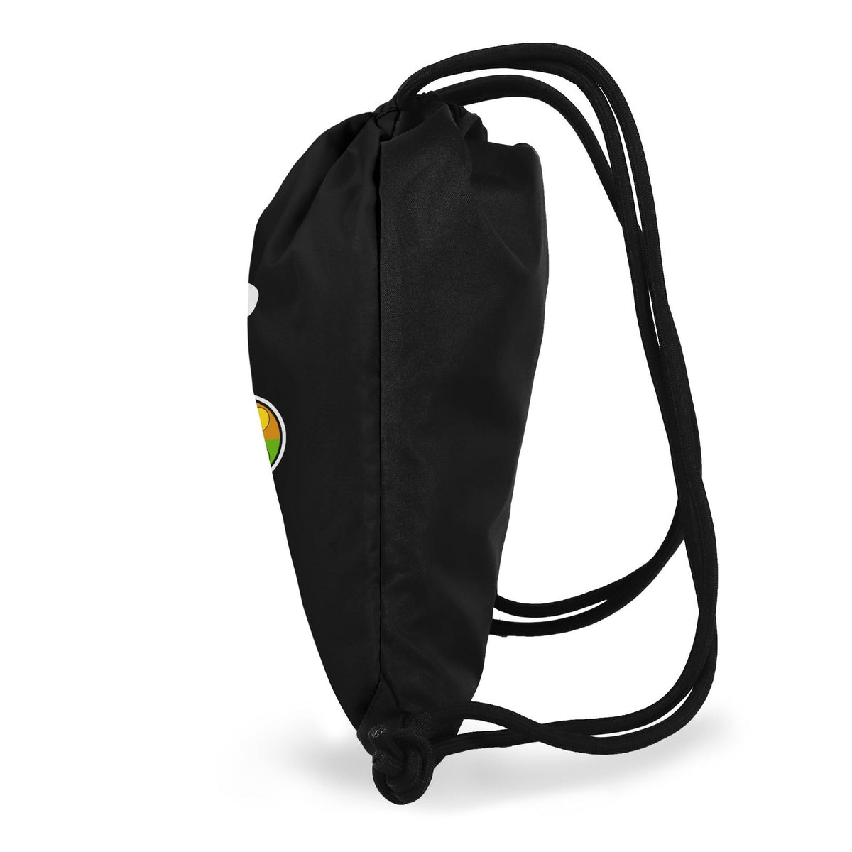 Be Kind And Poppin Autism Awareness Black Drawstring Bag(Single-Sided Print) - ClaimedbyGodDesigns