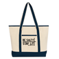 Be Salty Stay Lit Christian Large Canvas Deluxe Tote Bag - ClaimedbyGodDesigns