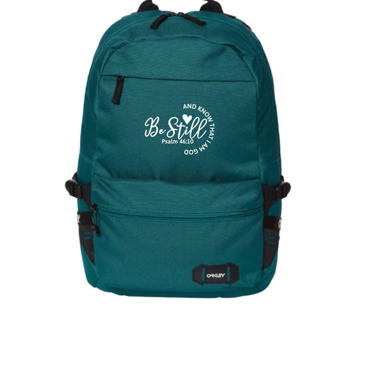 Be Still And Know Christian Backpack - ClaimedbyGodDesigns