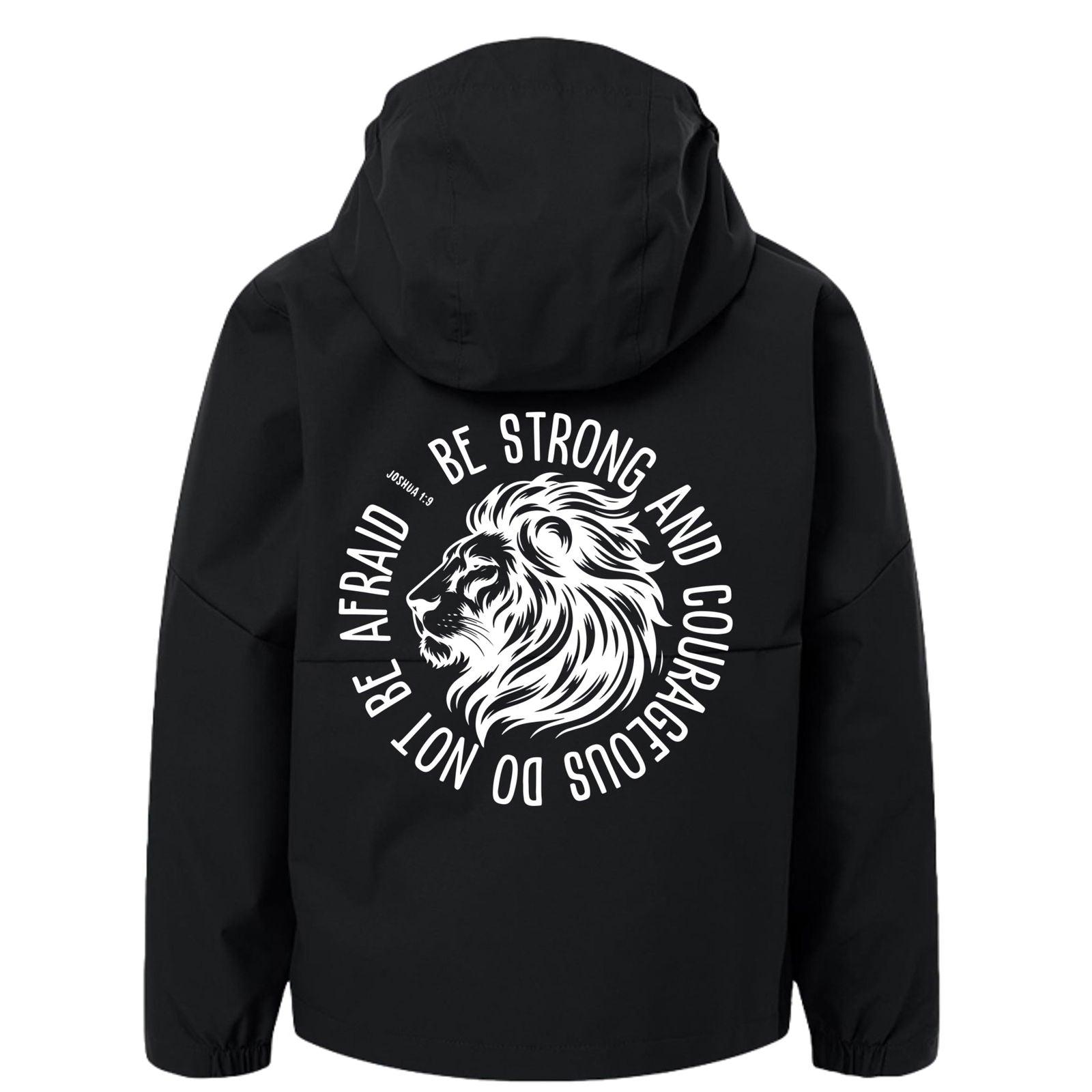 Be Strong And Courageous Premium Christian Youth Hikebound II Jacket - ClaimedbyGodDesigns