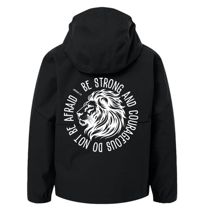 Be Strong And Courageous Premium Christian Youth Hikebound II Jacket - ClaimedbyGodDesigns