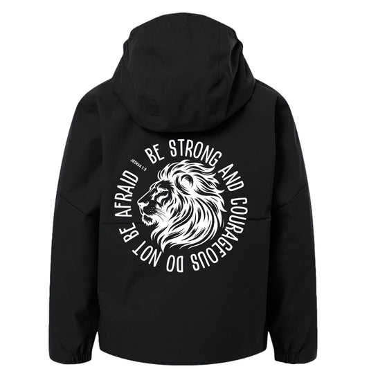 Be Strong And Courageous Premium Christian Youth Hikebound II Jacket - ClaimedbyGodDesigns