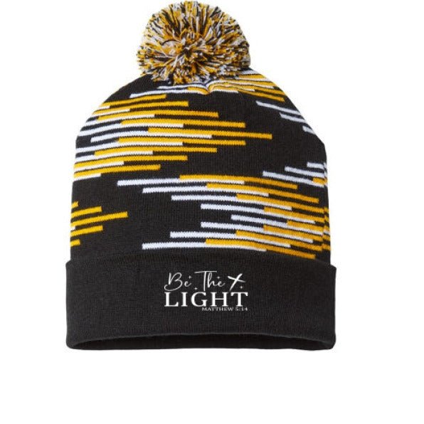 Be The Light Adult Christian Beanie - ClaimedbyGodDesigns