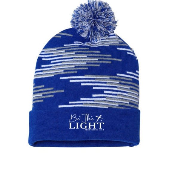 Be The Light Adult Christian Beanie - ClaimedbyGodDesigns