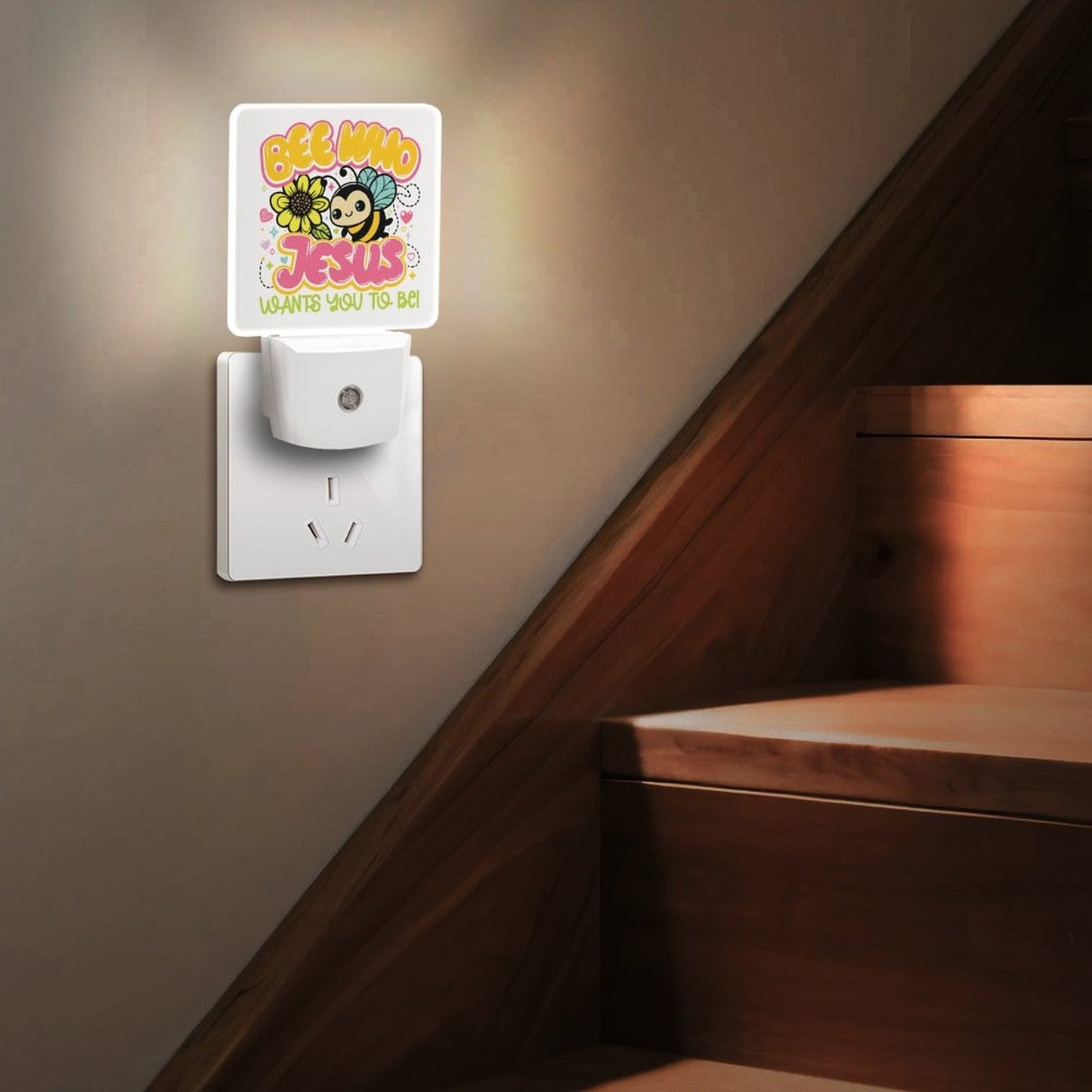 Be Who He Wants Christian Night Light For Kids - ClaimedbyGodDesigns