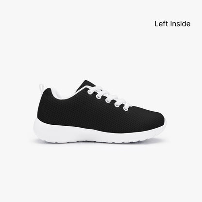 Be Who Jesus Wants You To Be Kid’s Christian Running Shoes - Lifestyle Mesh Design - ClaimedbyGodDesigns