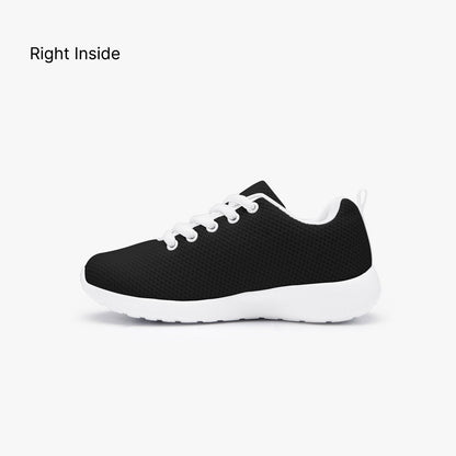 Be Who Jesus Wants You To Be Kid’s Christian Running Shoes - Lifestyle Mesh Design - ClaimedbyGodDesigns
