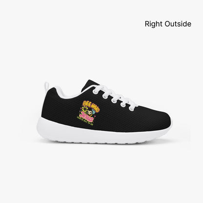 Be Who Jesus Wants You To Be Kid’s Christian Running Shoes - Lifestyle Mesh Design - ClaimedbyGodDesigns