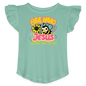 Bee You Christian Toddler Girls Flutter T-shirt - ClaimedbyGodDesigns