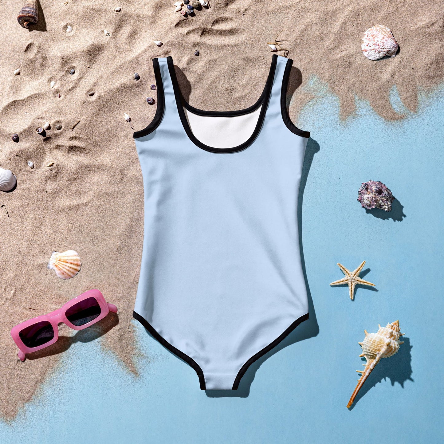 Berry Blessed Christian Kids Swimsuit - ClaimedbyGodDesigns