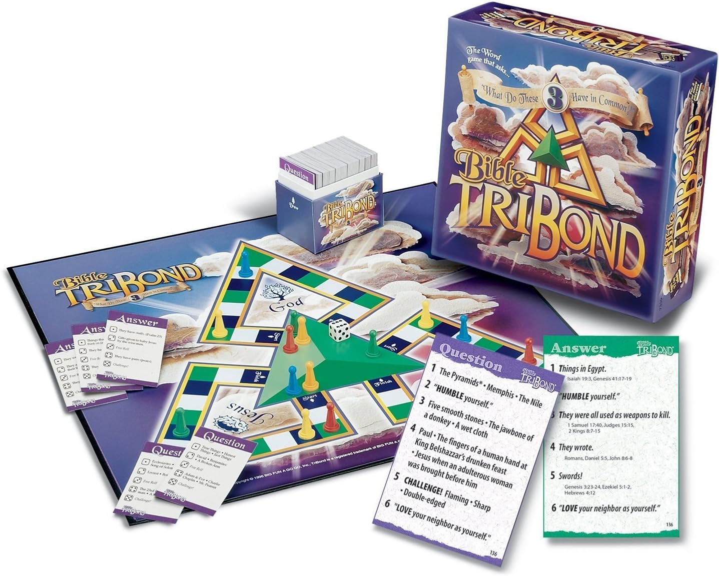 Bible Tribond Bible Game - ClaimedbyGodDesigns