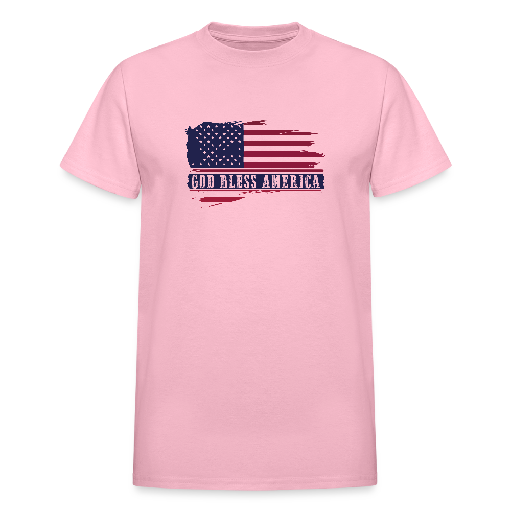 Bless America Ultra Cotton Adult Patriotic Christian T-Shirt - ClaimedbyGodDesigns