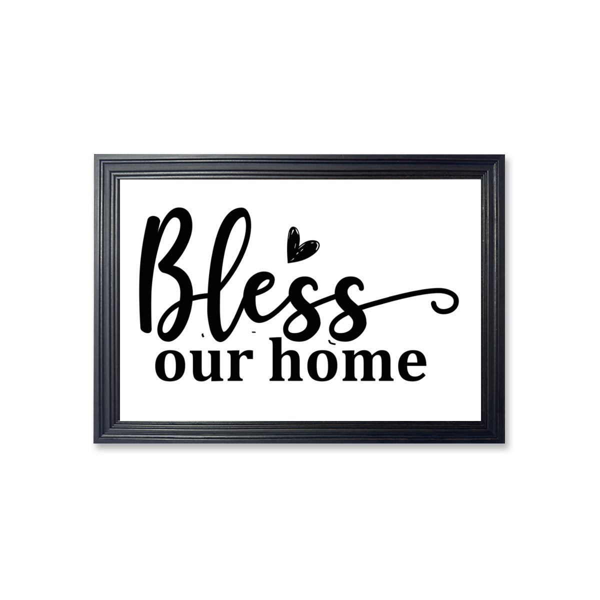 Bless our home Christian Canvas - ClaimedbyGodDesigns