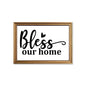 Bless our home Christian Canvas - ClaimedbyGodDesigns