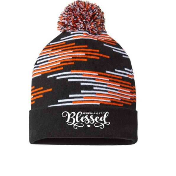 Blessed Adult Christian Beanie - ClaimedbyGodDesigns