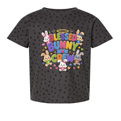 Blessed Bunny Crew Toddler Christian T-shirt - ClaimedbyGodDesigns