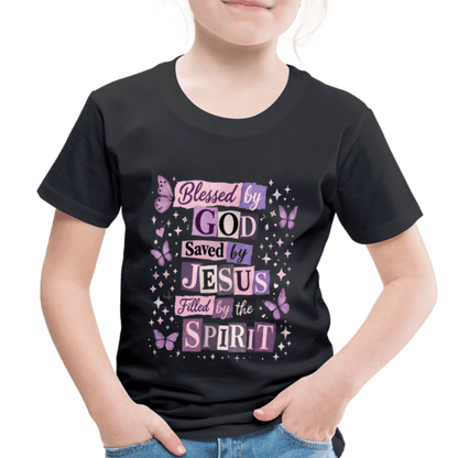 Blessed By God Christian Toddler T-Shirt - ClaimedbyGodDesigns