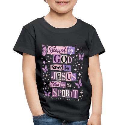 Blessed By God Christian Toddler T-Shirt - ClaimedbyGodDesigns