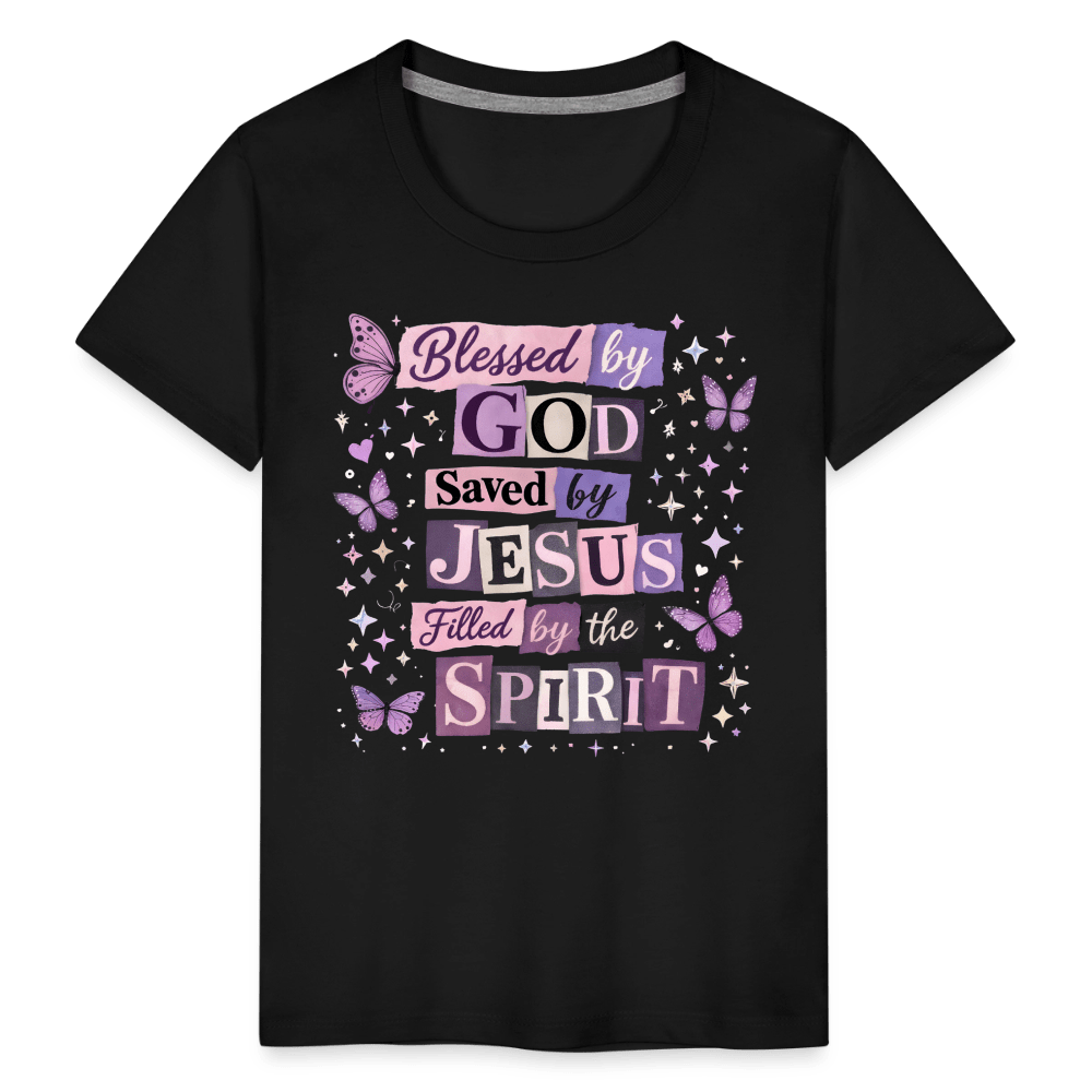 Blessed By God Christian Toddler T-Shirt - ClaimedbyGodDesigns
