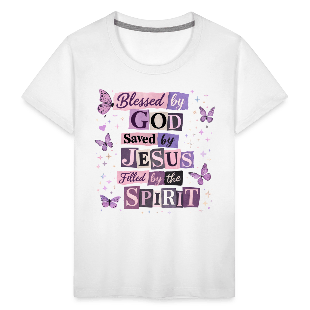Blessed By God Christian Toddler T-Shirt - ClaimedbyGodDesigns