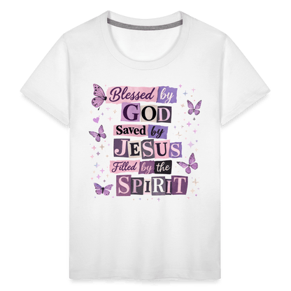 Blessed By God Christian Toddler T-Shirt - ClaimedbyGodDesigns