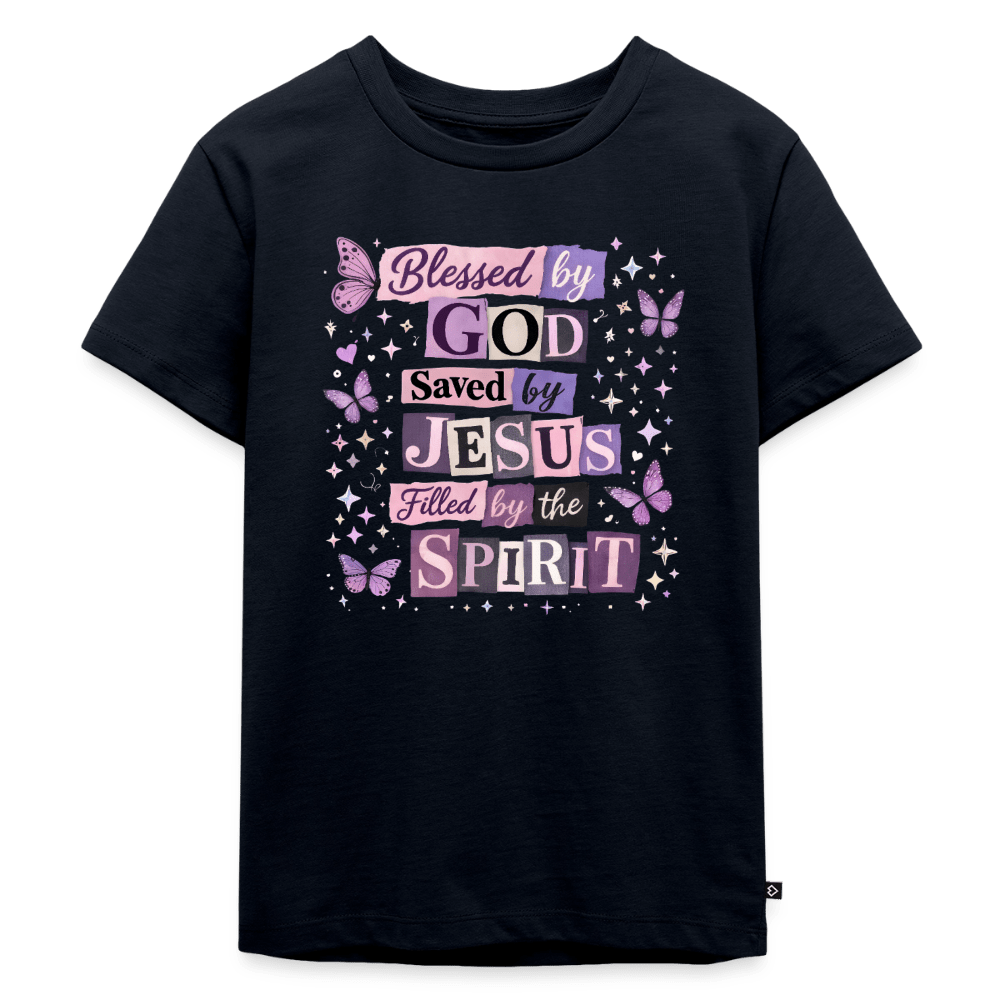 Blessed By God Christian Toddler T-Shirt - ClaimedbyGodDesigns