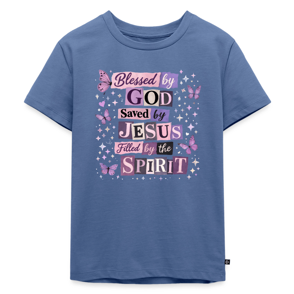 Blessed By God Christian Toddler T-Shirt - ClaimedbyGodDesigns
