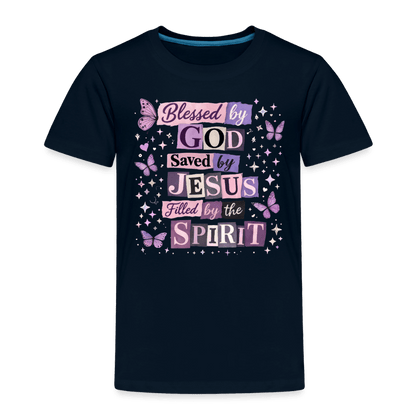 Blessed By God Christian Toddler T-Shirt - ClaimedbyGodDesigns