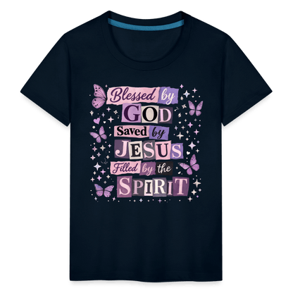 Blessed By God Christian Toddler T-Shirt - ClaimedbyGodDesigns