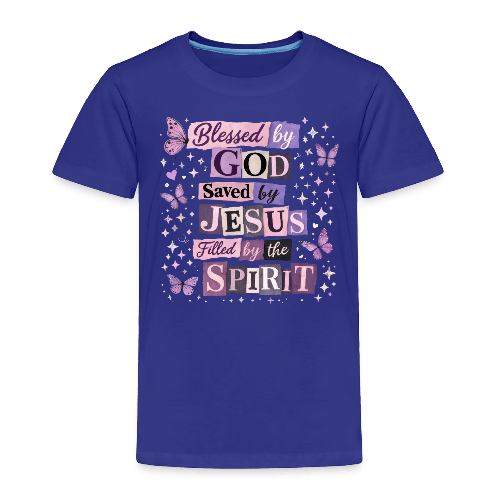 Blessed By God Christian Toddler T-Shirt - ClaimedbyGodDesigns