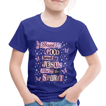Blessed By God Christian Toddler T-Shirt - ClaimedbyGodDesigns