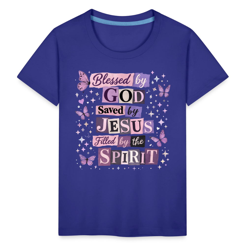 Blessed By God Christian Toddler T-Shirt - ClaimedbyGodDesigns