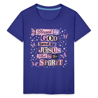 Blessed By God Christian Toddler T-Shirt - ClaimedbyGodDesigns