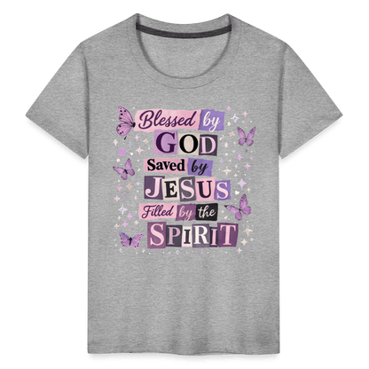 Blessed By God Christian Toddler T-Shirt - ClaimedbyGodDesigns