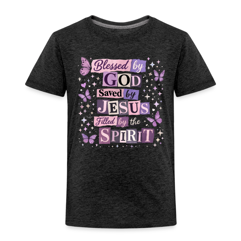 Blessed By God Christian Toddler T-Shirt - ClaimedbyGodDesigns