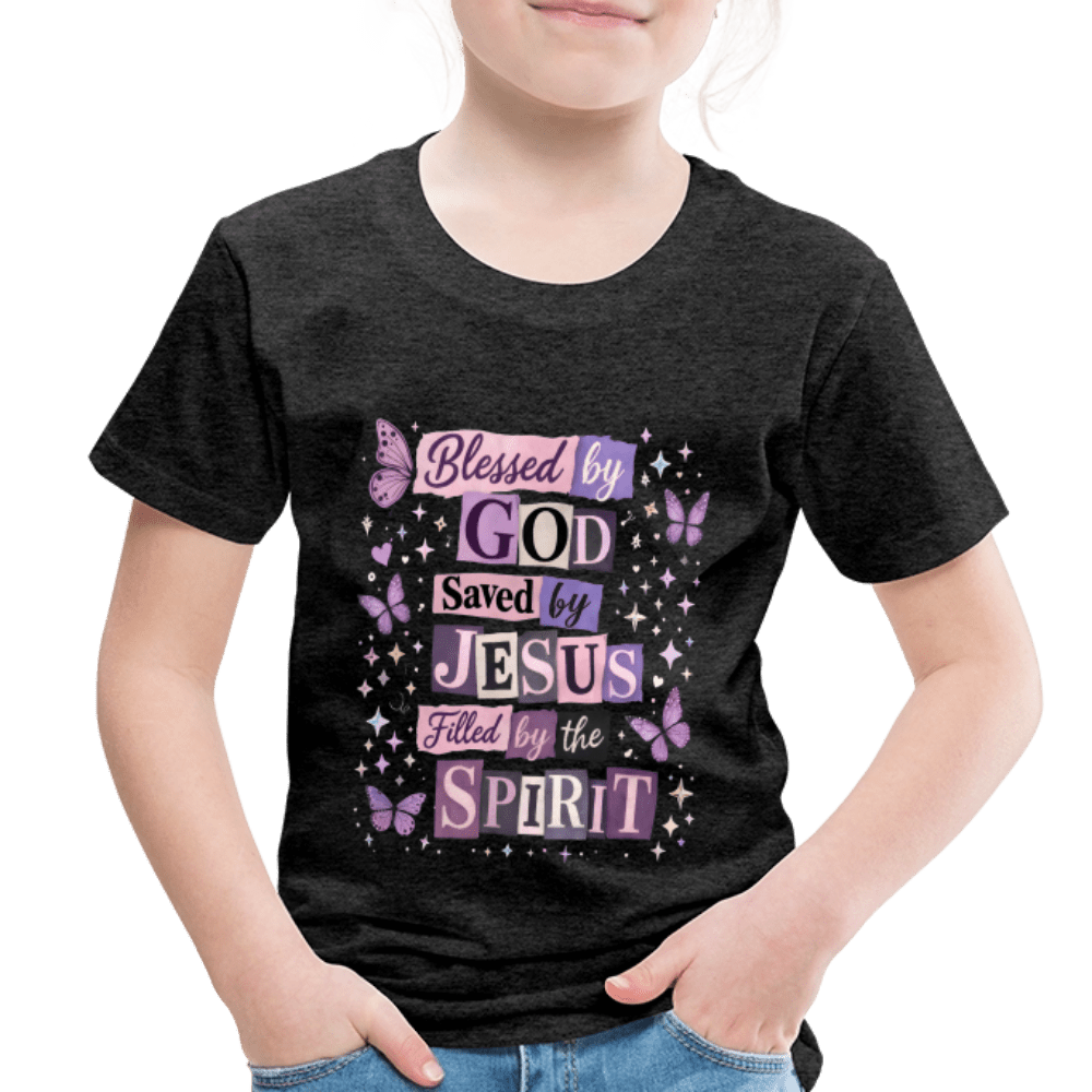 Blessed By God Christian Toddler T-Shirt - ClaimedbyGodDesigns