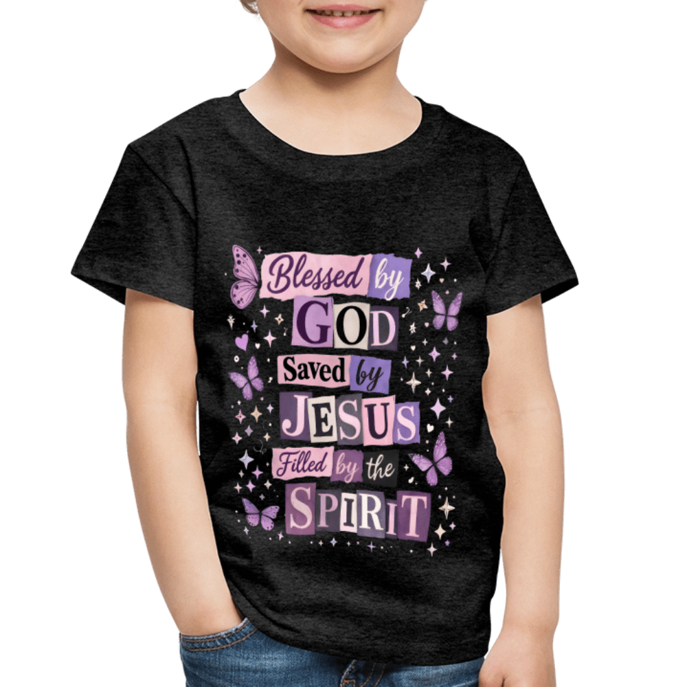 Blessed By God Christian Toddler T-Shirt - ClaimedbyGodDesigns