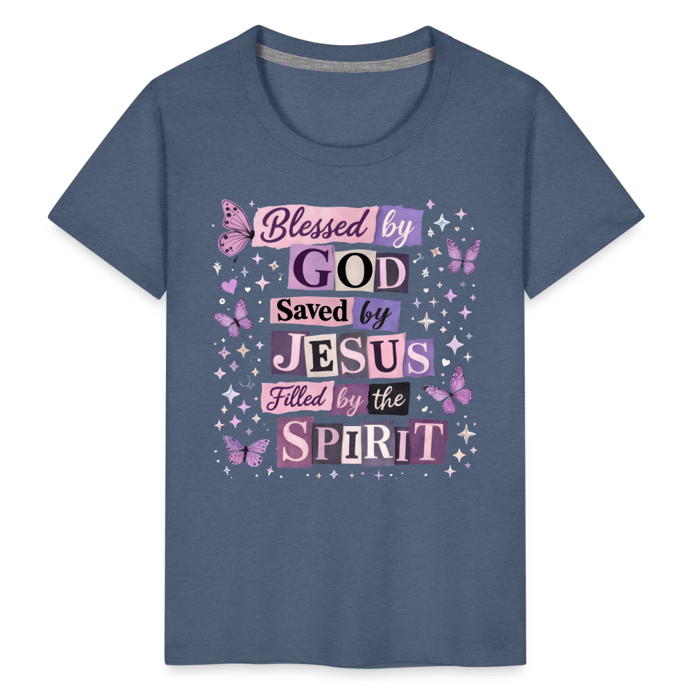 Blessed By God Christian Toddler T-Shirt - ClaimedbyGodDesigns