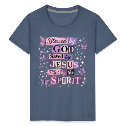 Blessed By God Christian Toddler T-Shirt - ClaimedbyGodDesigns