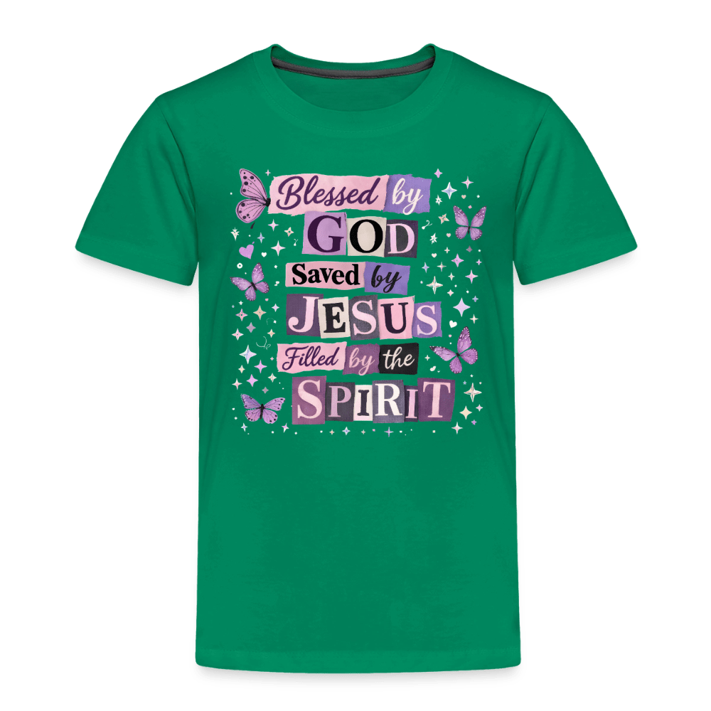 Blessed By God Christian Toddler T-Shirt - ClaimedbyGodDesigns