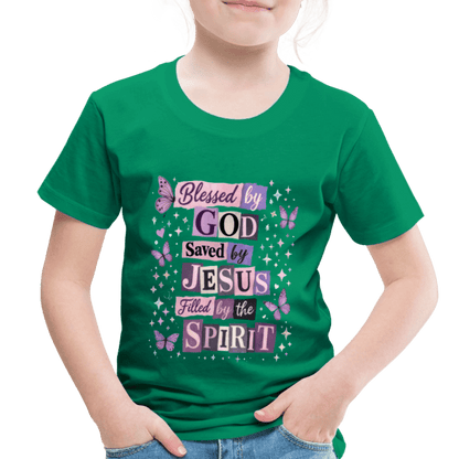 Blessed By God Christian Toddler T-Shirt - ClaimedbyGodDesigns