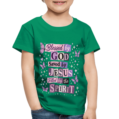 Blessed By God Christian Toddler T-Shirt - ClaimedbyGodDesigns