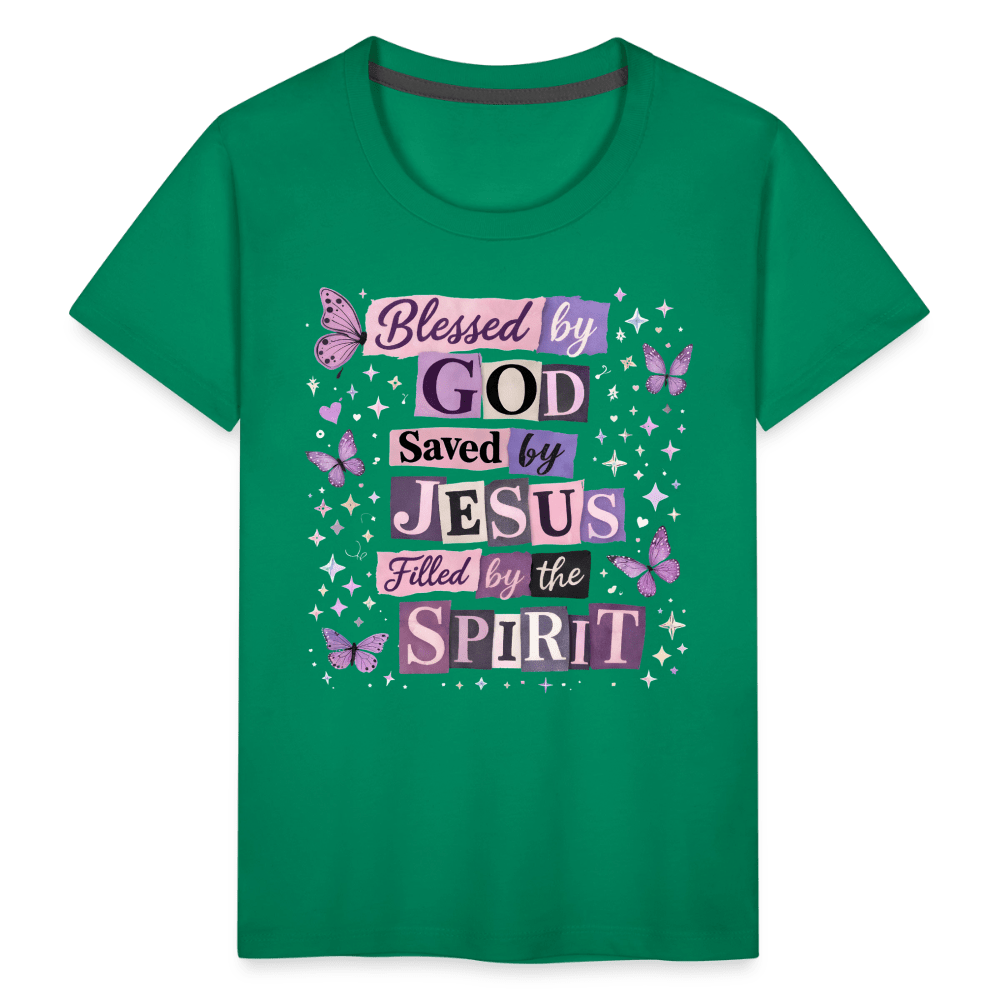 Blessed By God Christian Toddler T-Shirt - ClaimedbyGodDesigns