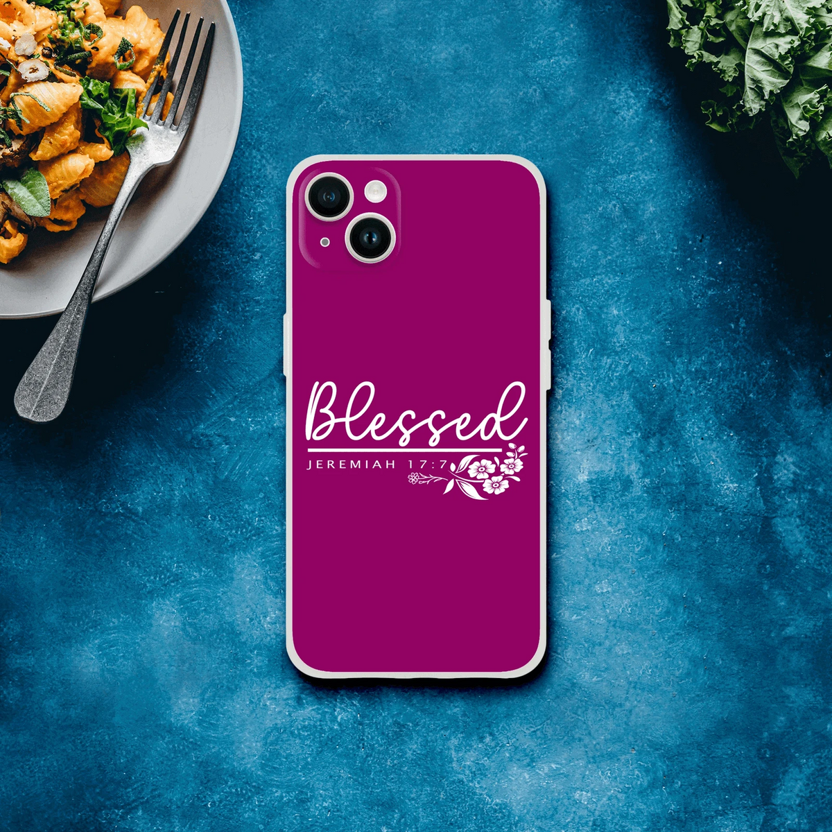 Blessed Christian Flexi Phonecase for Iphone - ClaimedbyGodDesigns
