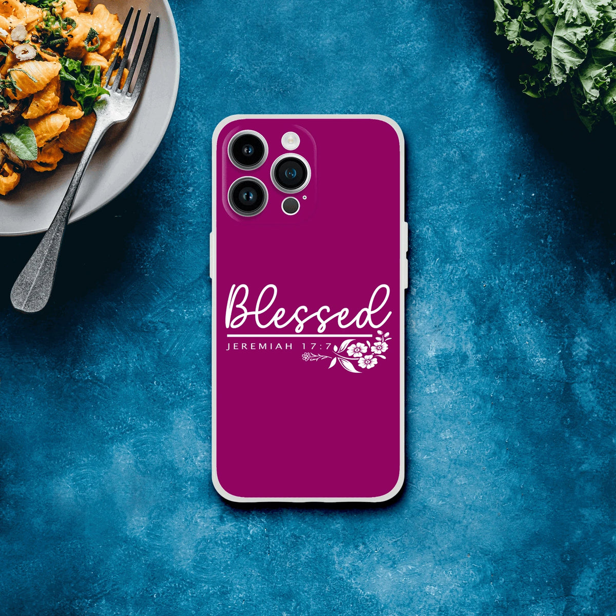 Blessed Christian Flexi Phonecase for Iphone - ClaimedbyGodDesigns
